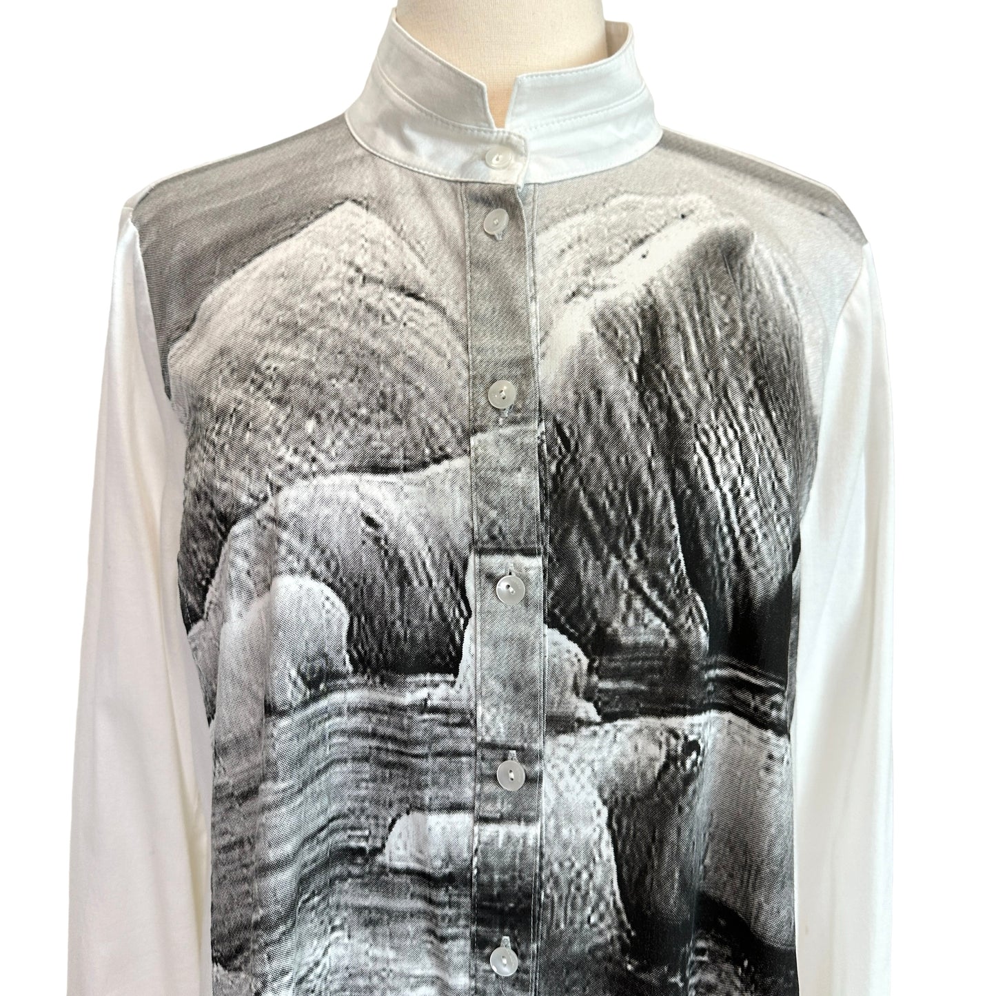 Black & White Tunic - L