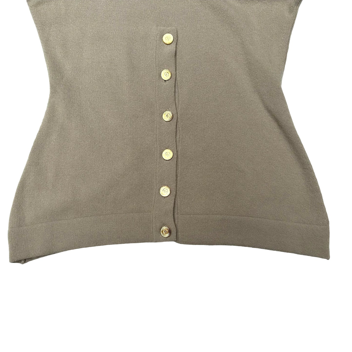Cream Cashmere Top - M/L