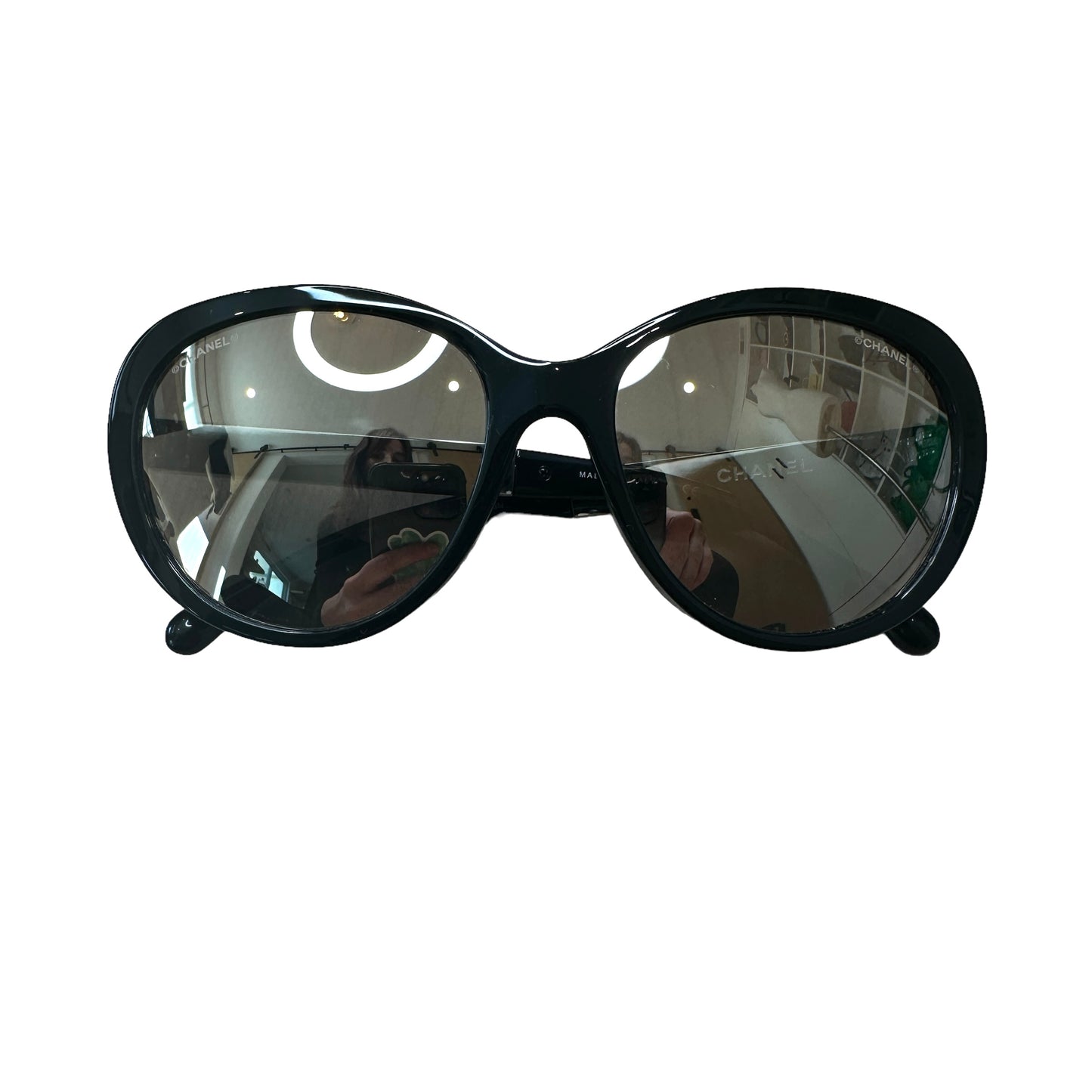 Oval Logo Sunglasses