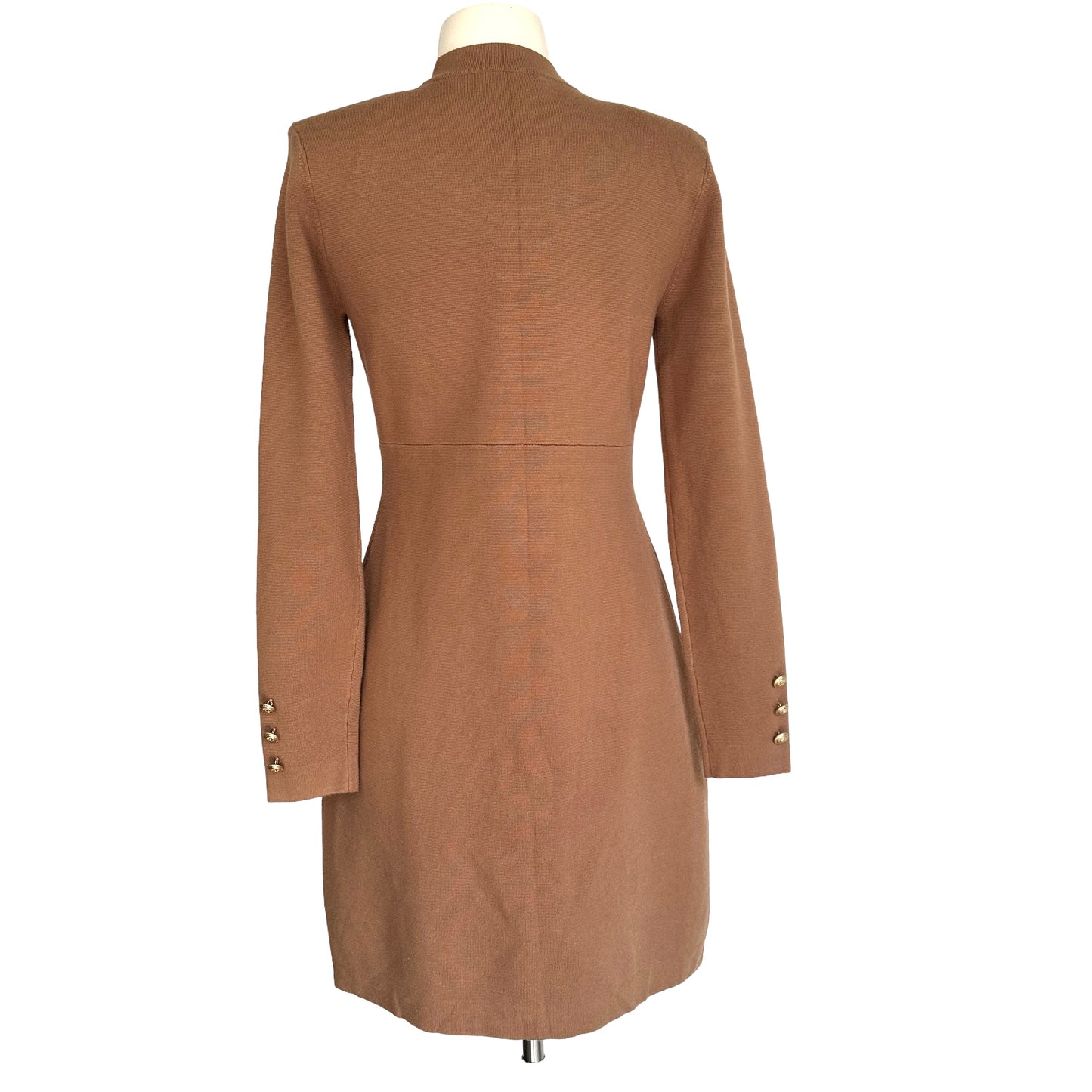 Brown & Gold Dress - S
