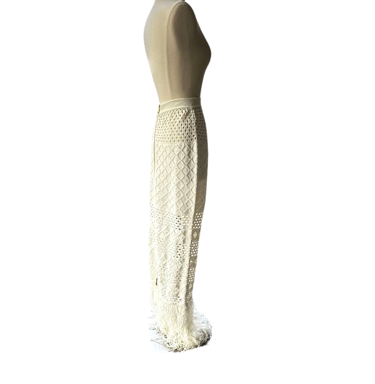 Cream Skirt and Top - S