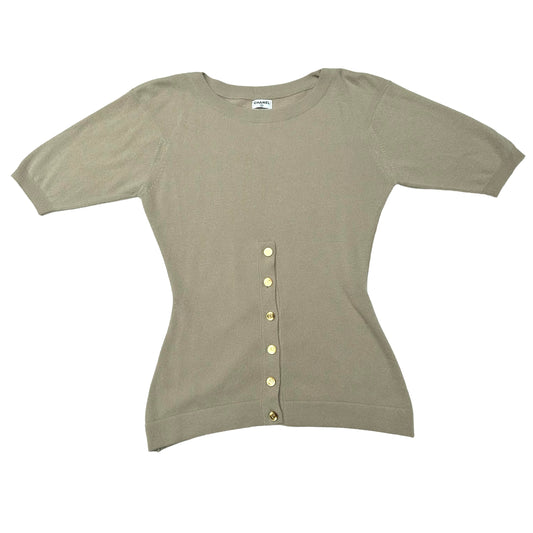 Cream Cashmere Top - M/L