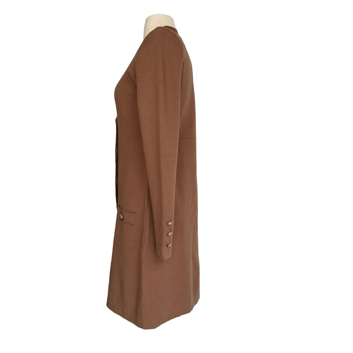 Brown & Gold Dress - S