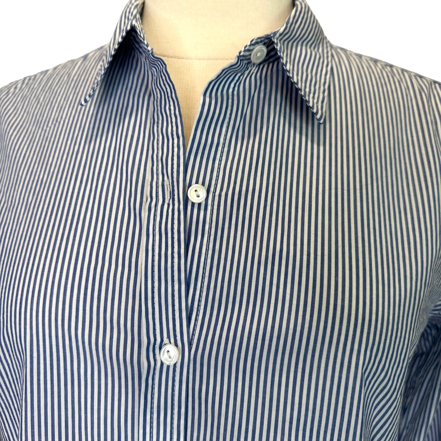 Classic Blue & White Shirt - S