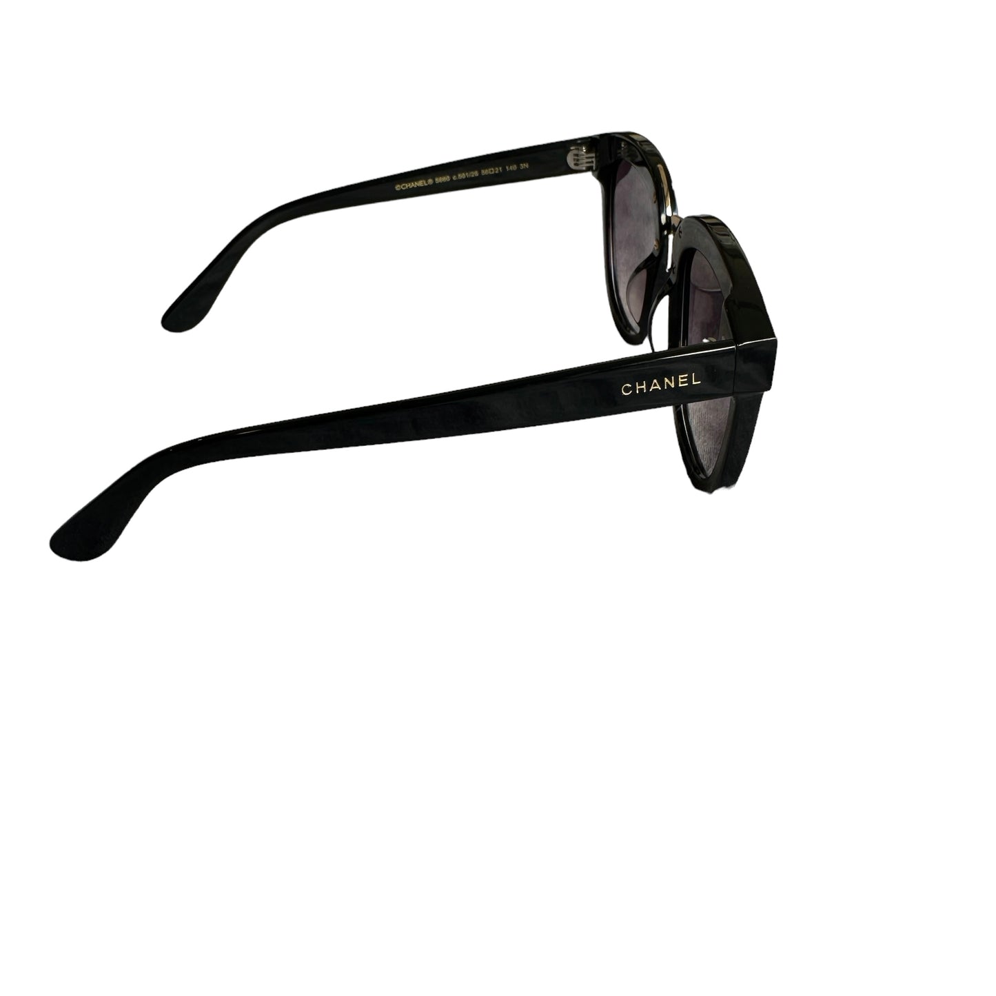 Oversized Black Sunglasses