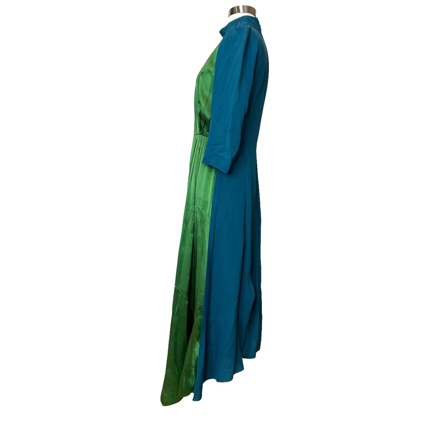 Blue & Green Dress - S