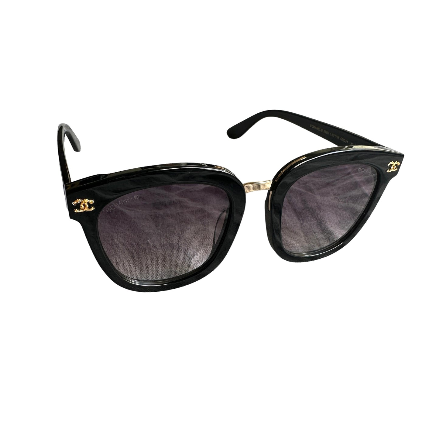 Oversized Black Sunglasses