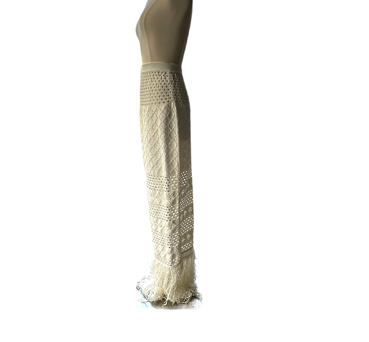 Cream Skirt and Top - S