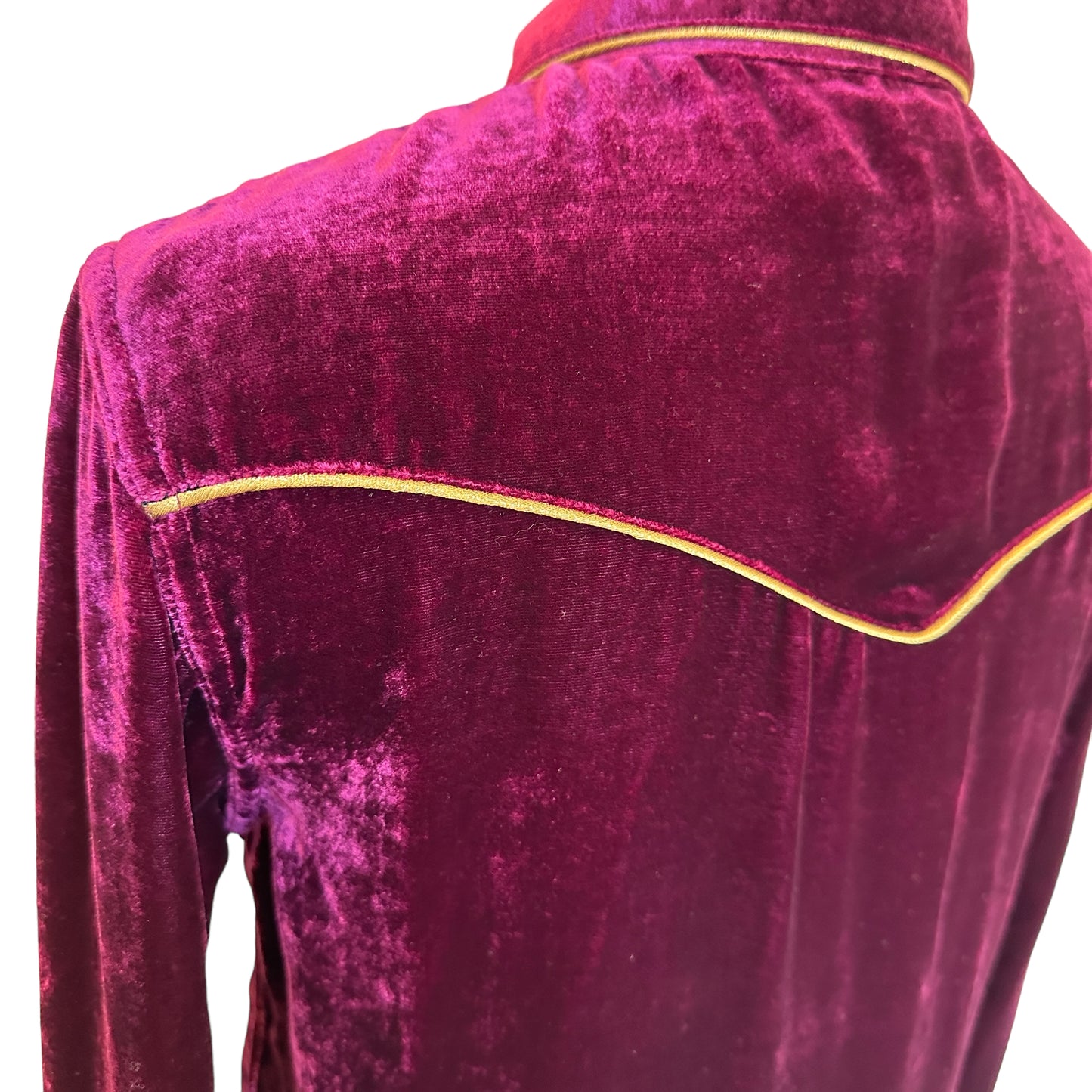 Purple Velvet Dress - XS