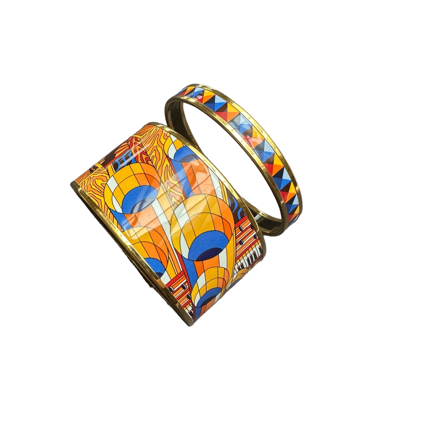 Narrow Enamel Bracelet - S