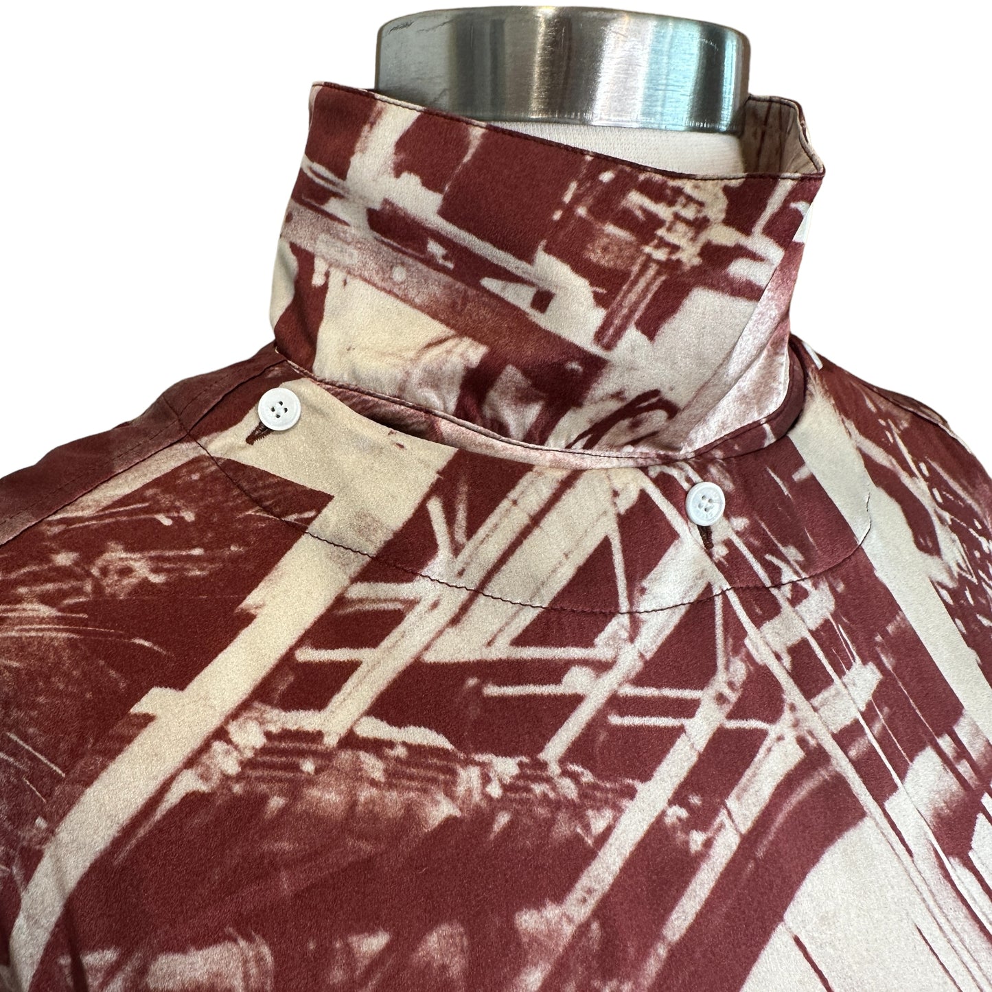 Vintage Silk Dress - M