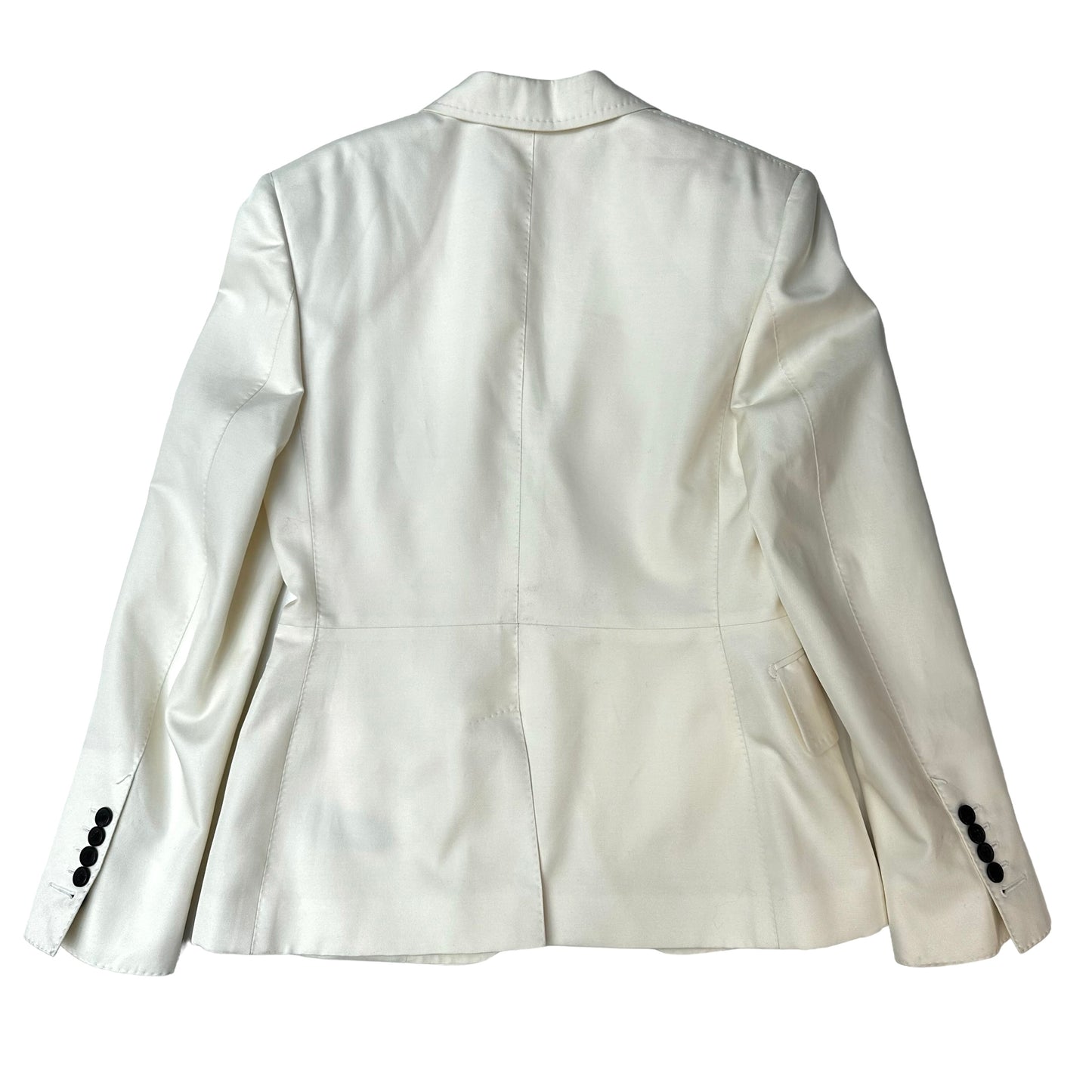 White Skirt Suit - L
