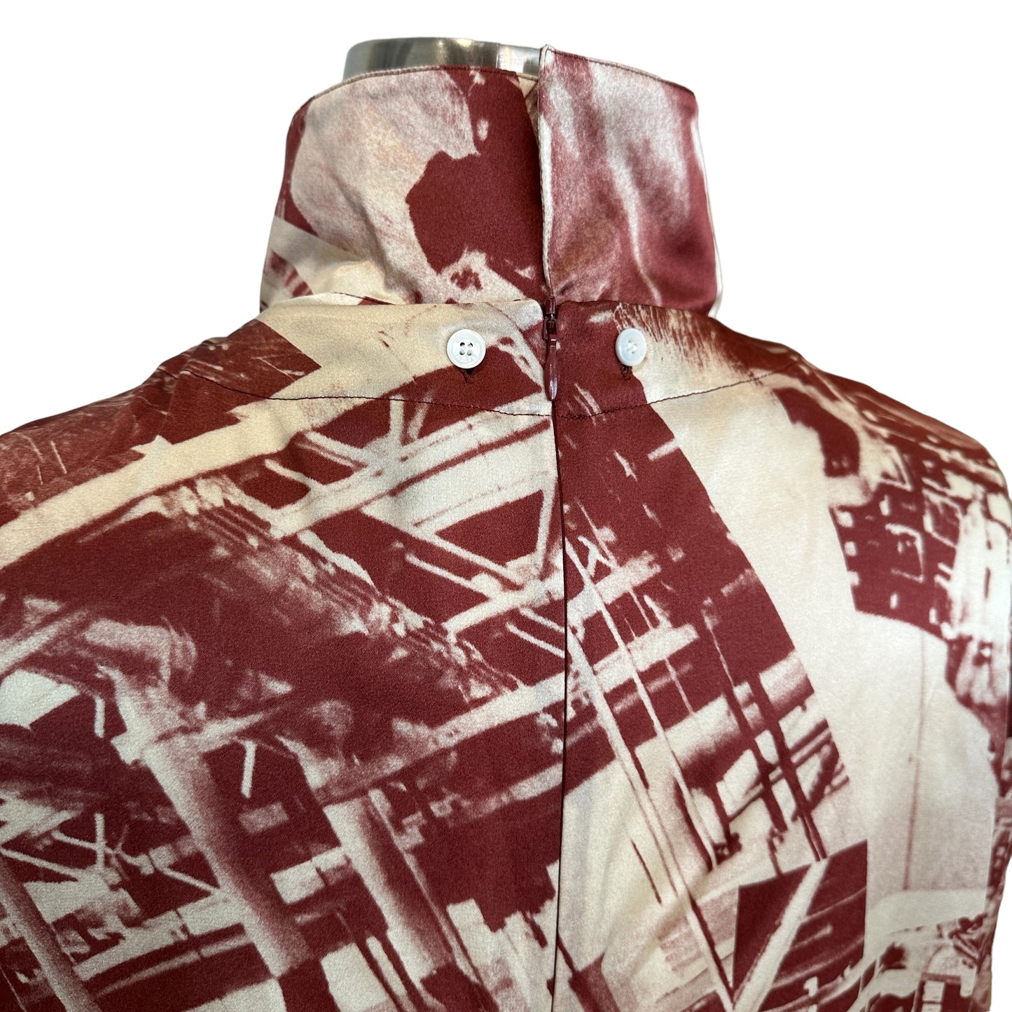 Vintage Silk Dress - M
