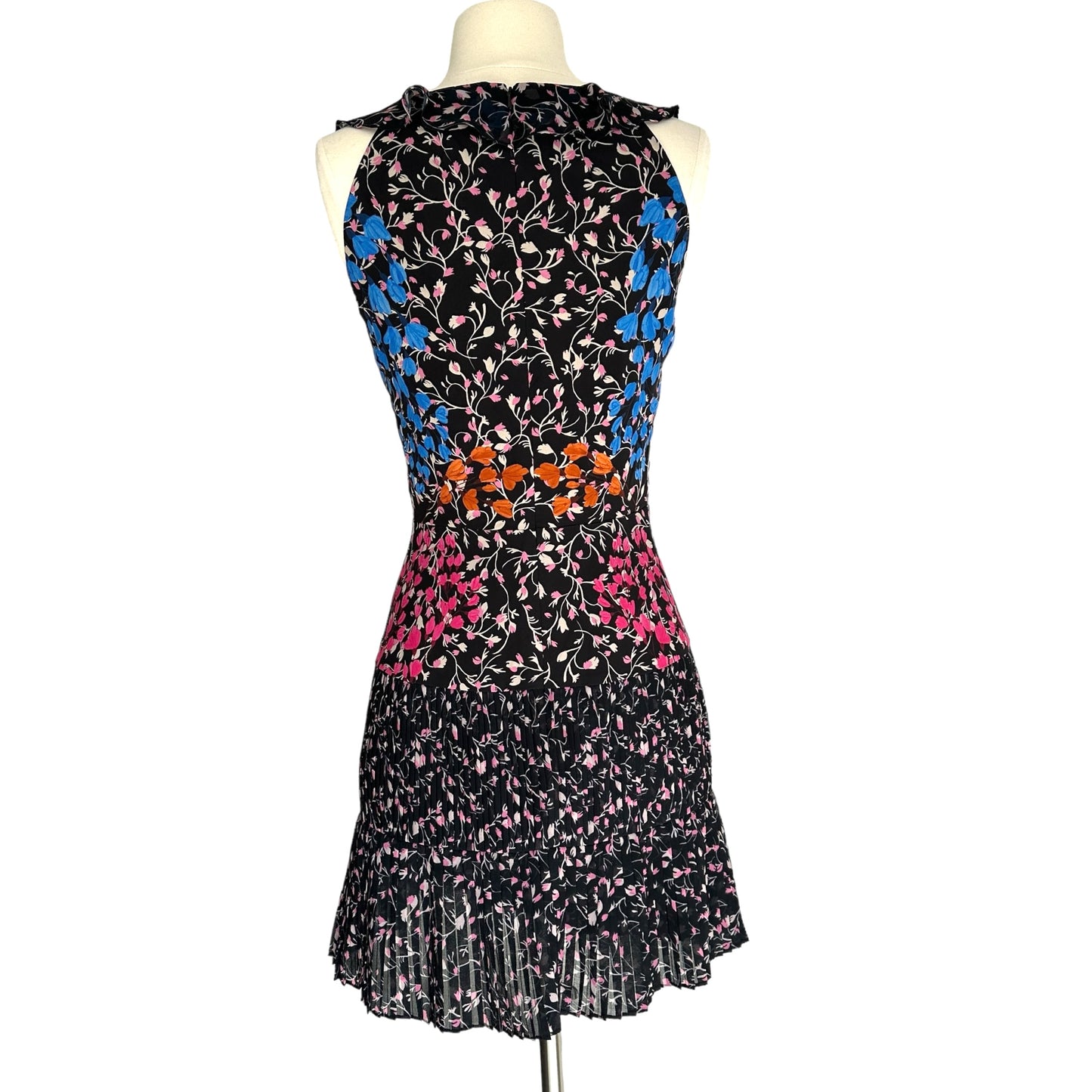 Black Floral Dress -  S