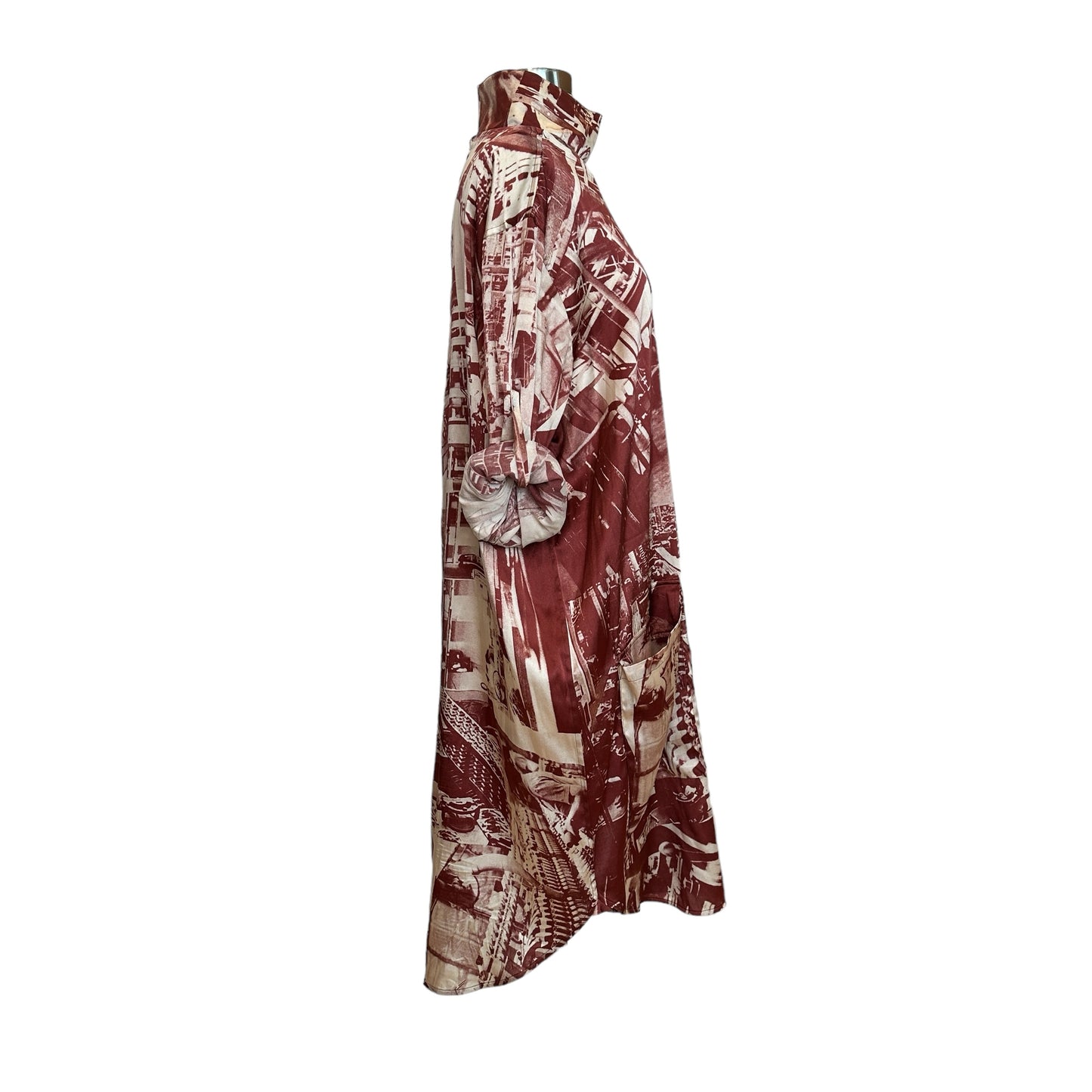 Vintage Silk Dress - M