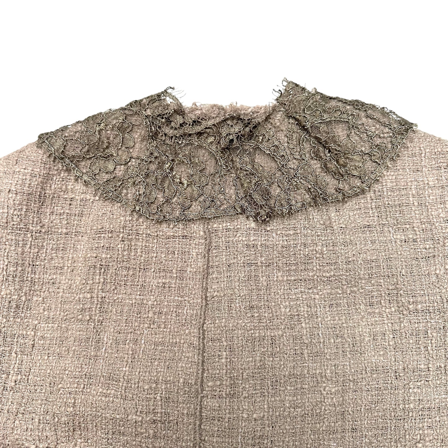 Blush Laced Blazer - L