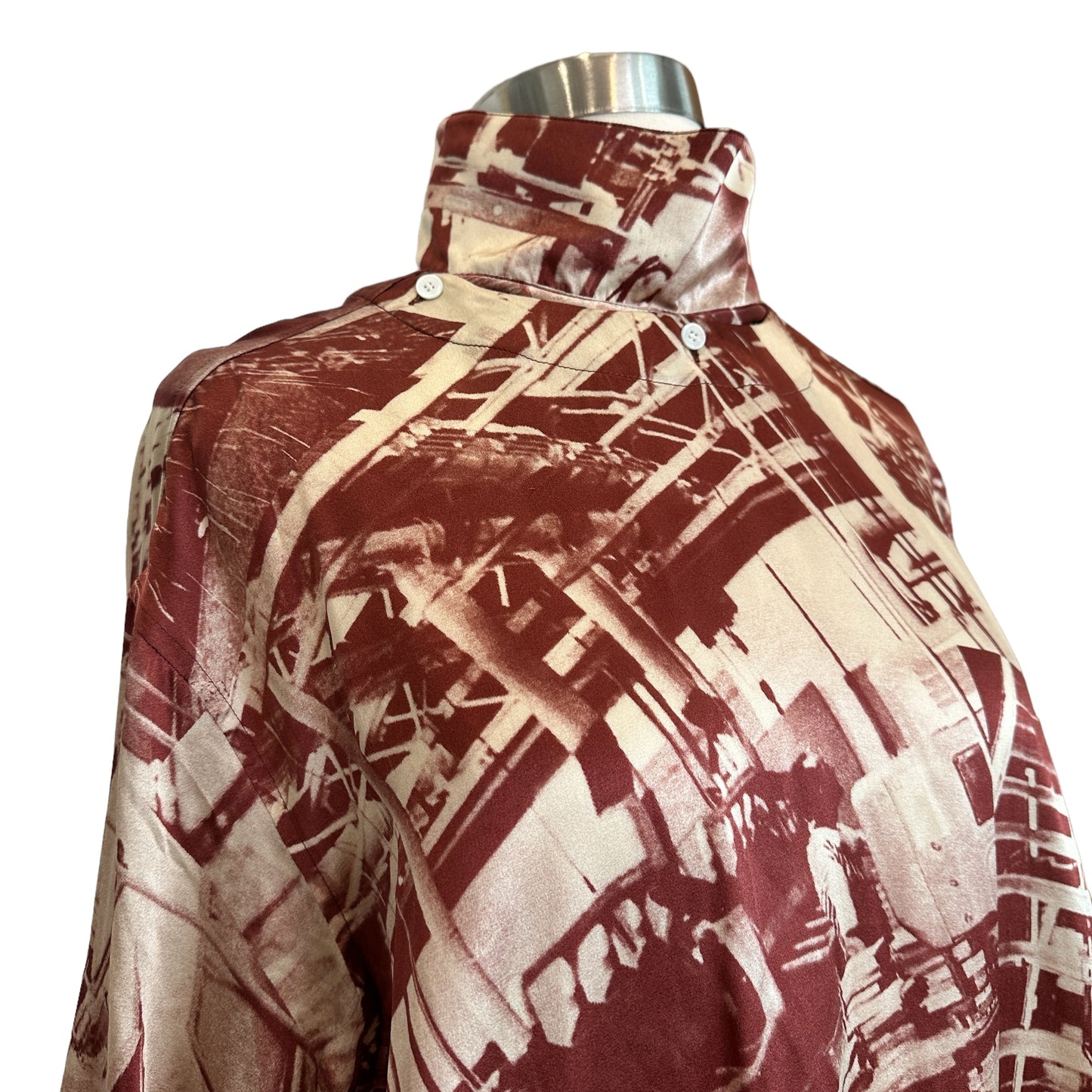 Vintage Silk Dress - M
