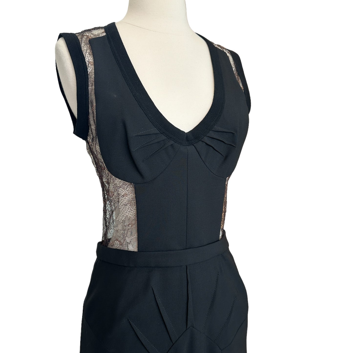 Black Lace Dress - M