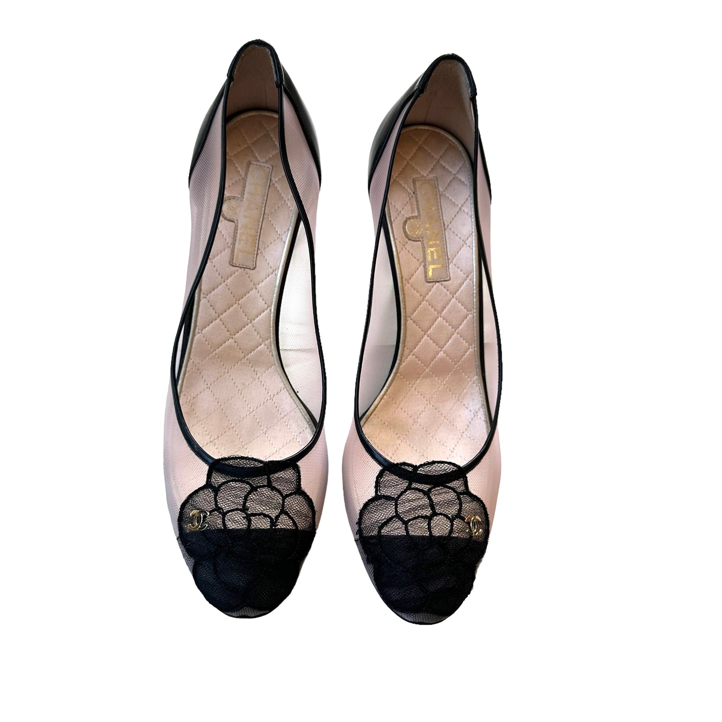Camelia Mesh Heels - 8.5