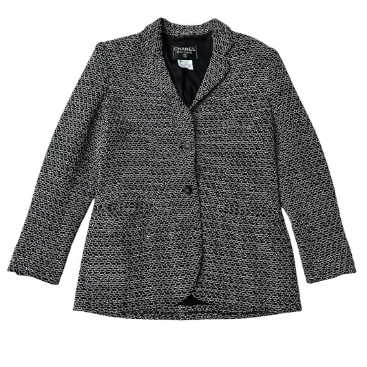 Black & White Blazer - S