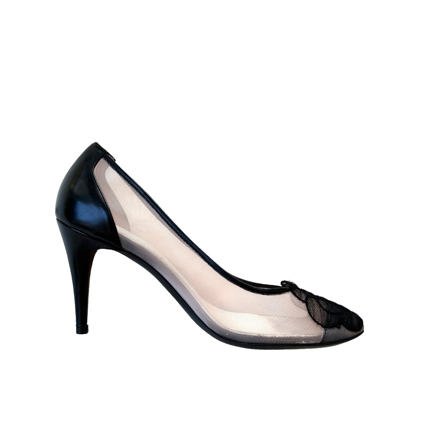 Camelia Mesh Heels - 8.5