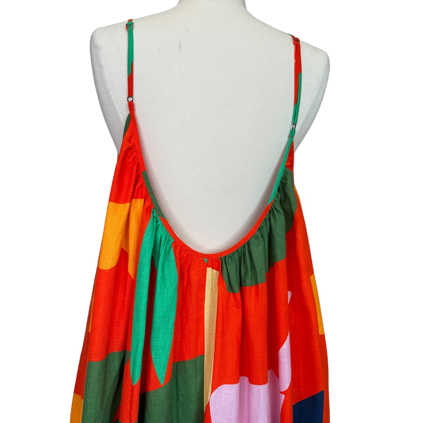 Maxi Linen Resort Dress - M