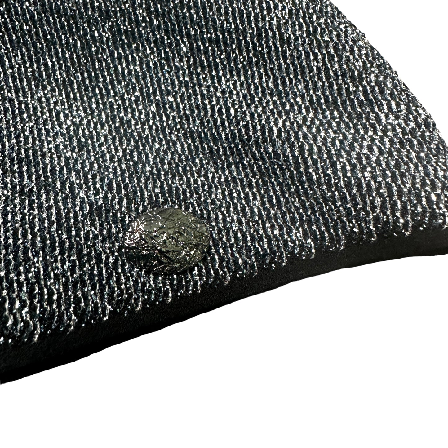 Metallic Silver Sweater - S