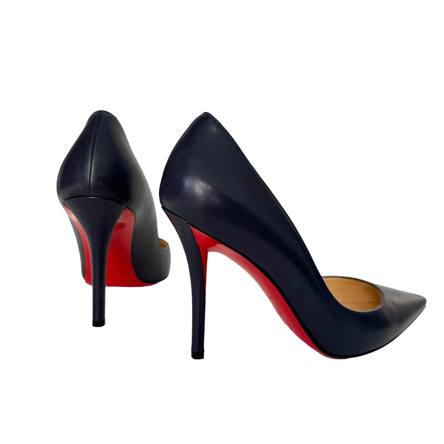 Navy Heels - 8.5