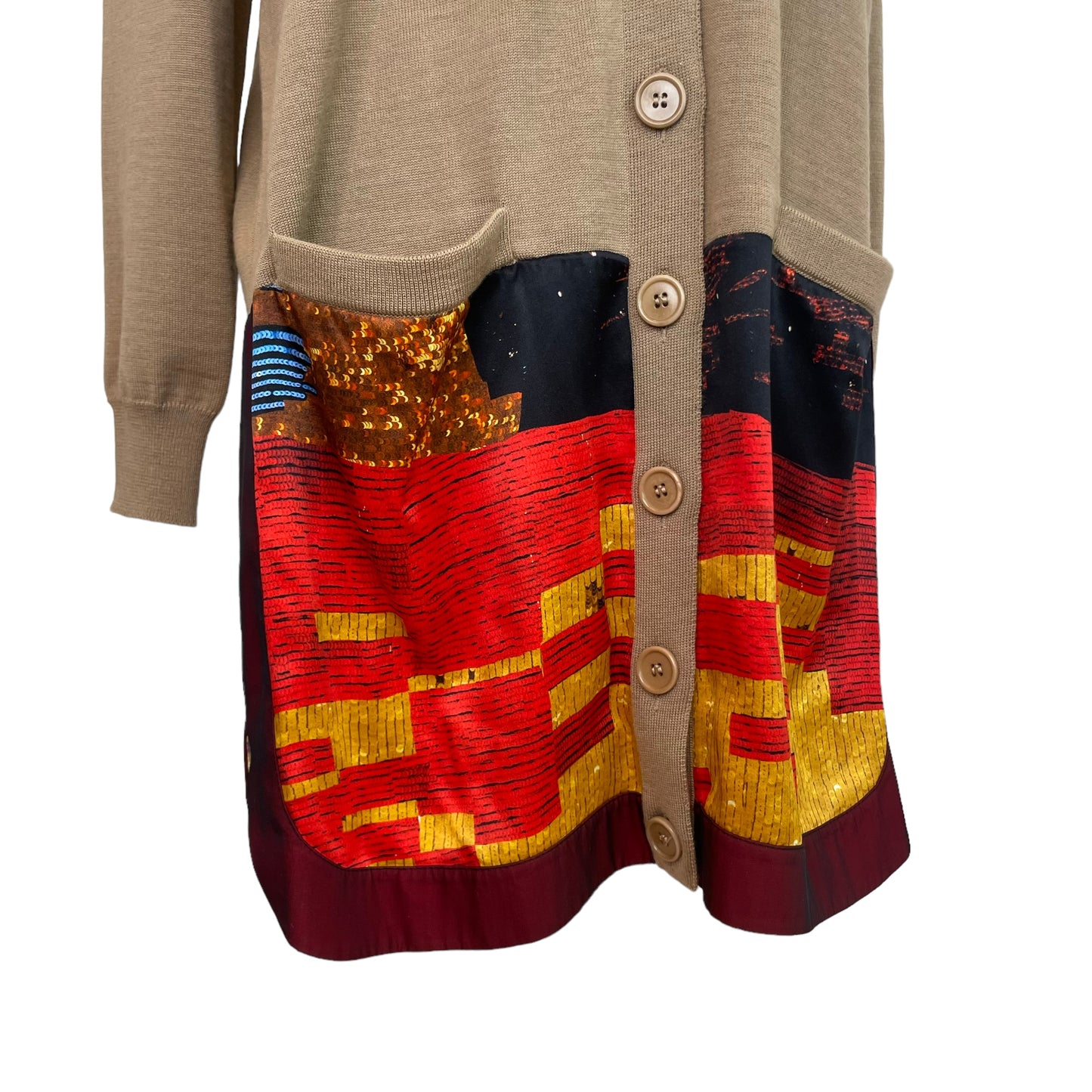 Camel Duster w/Silk - S
