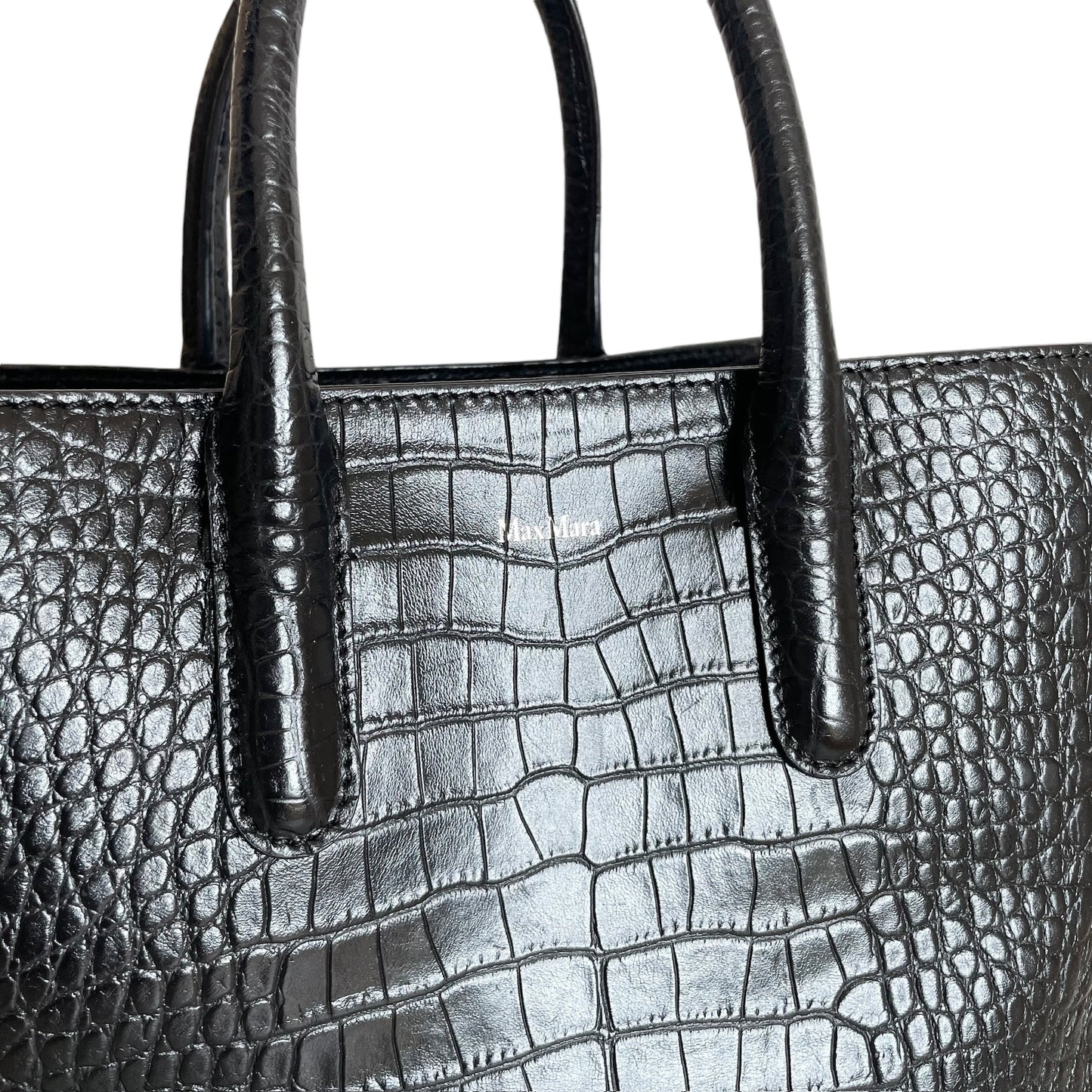 Croc Embossed Bag