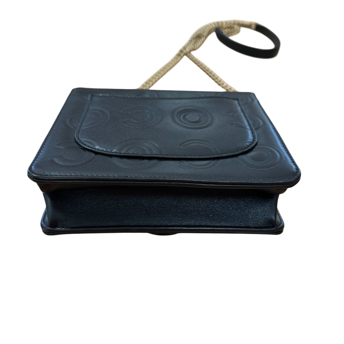 Chanel Coco Embossed Mini Flap Bag