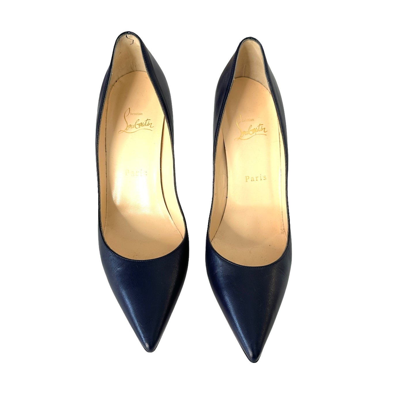 Navy Heels - 8.5