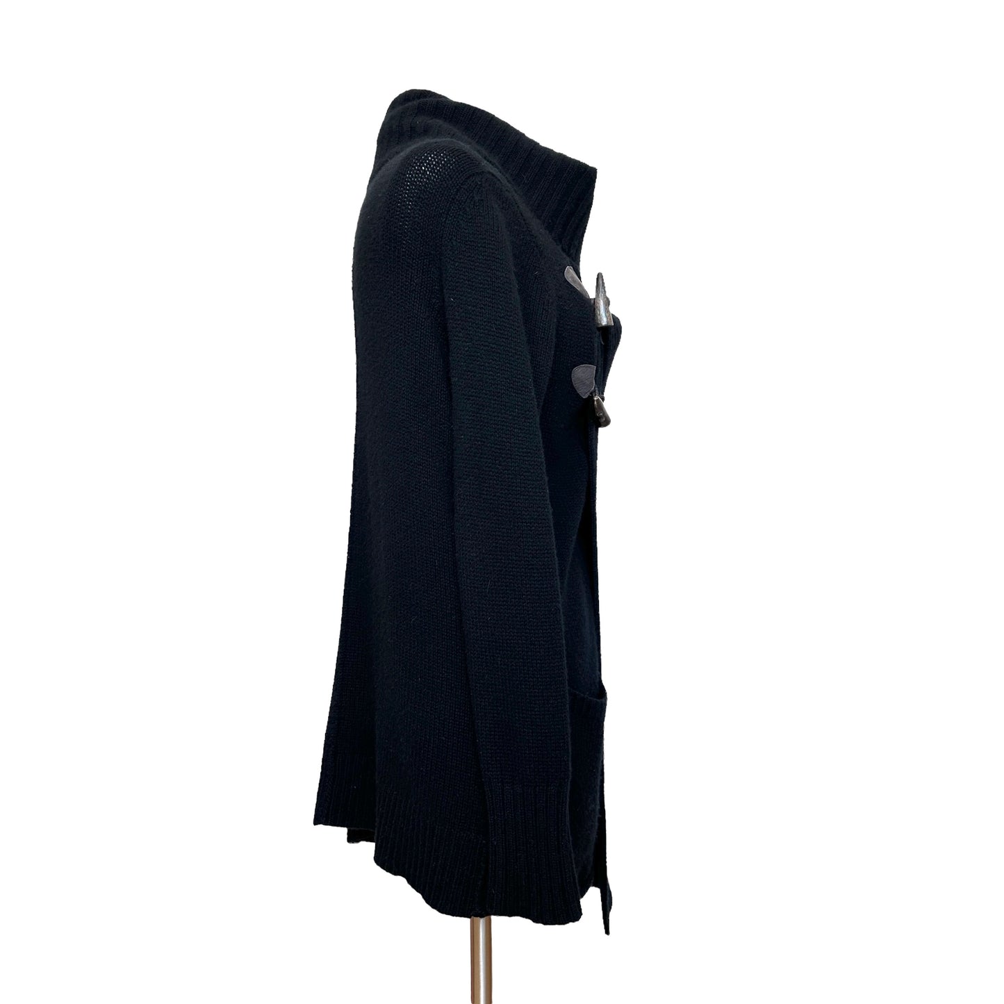 Black Cardigan Sweater - XS
