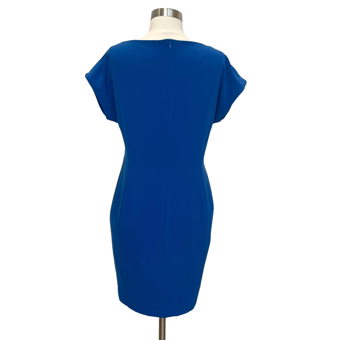 Blue Printed Dress - M