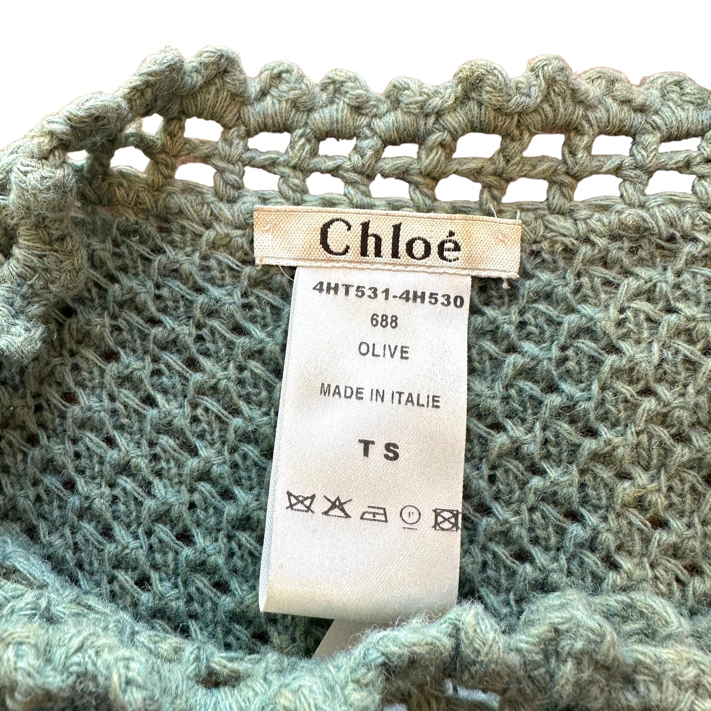 Vintage Green Cardigan - XS
