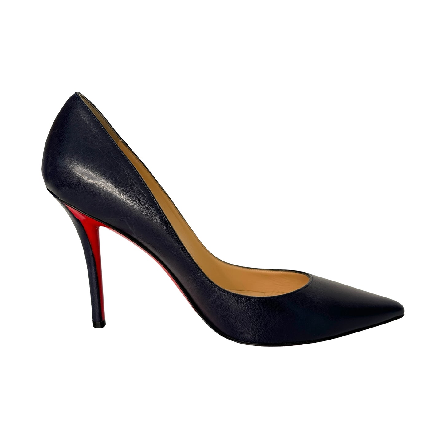 Navy Heels - 8.5