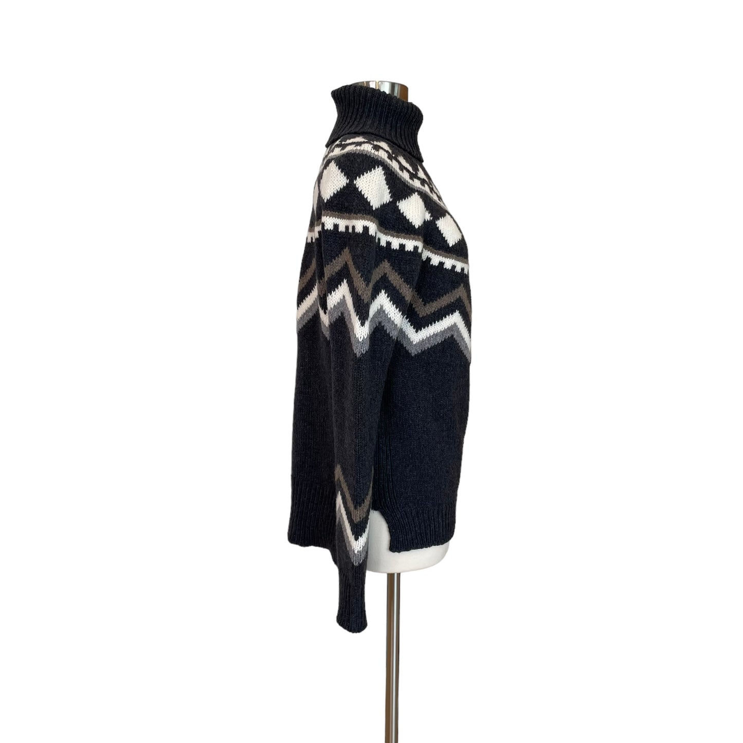 Grey Turtleneck Sweater - XS