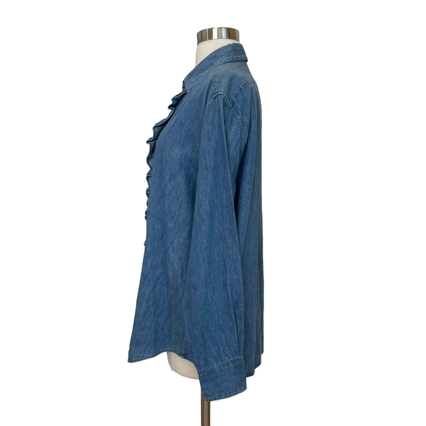Blue Denim Shirt - L
