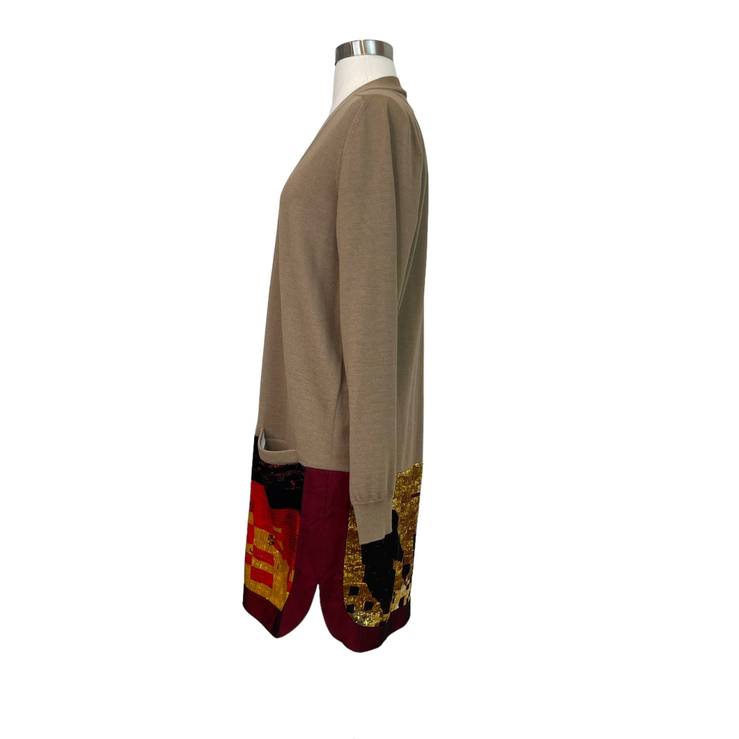 Camel Duster w/Silk - S