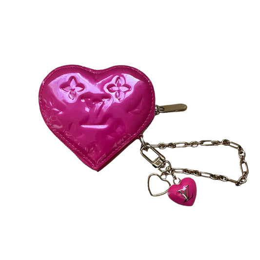 Heart Monogram Wristlet