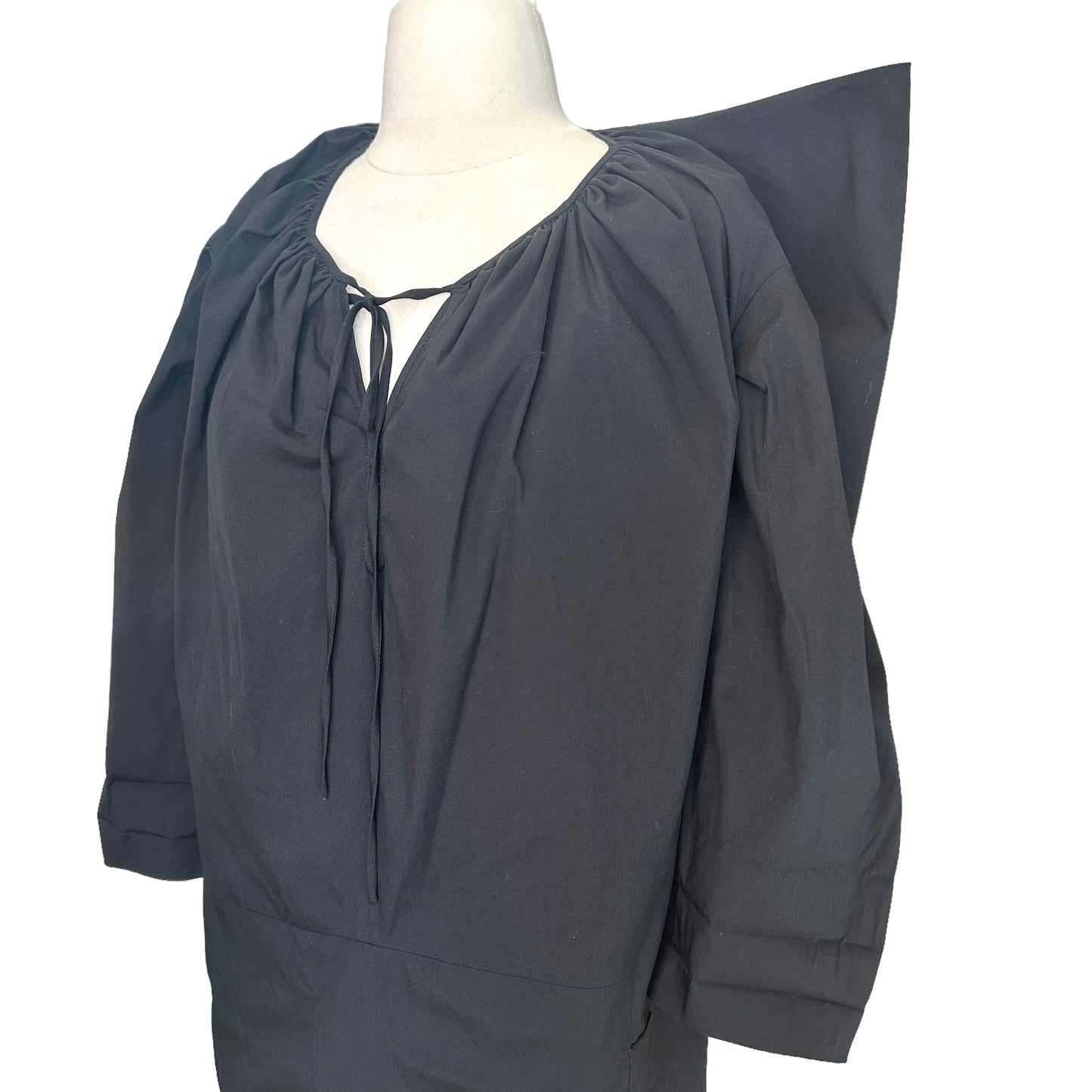 Black Structural Dress - L