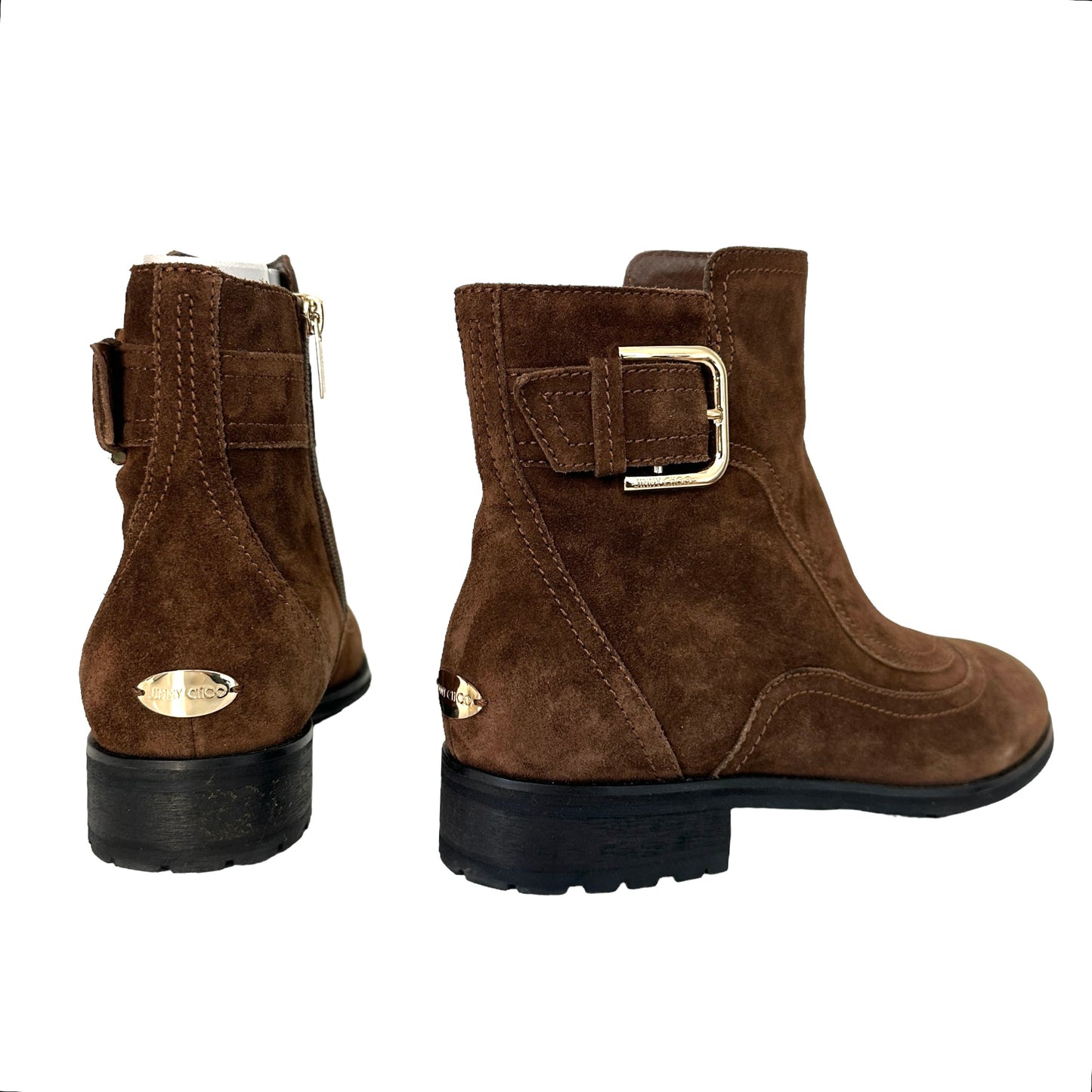 Brown Suede Boots - 9
