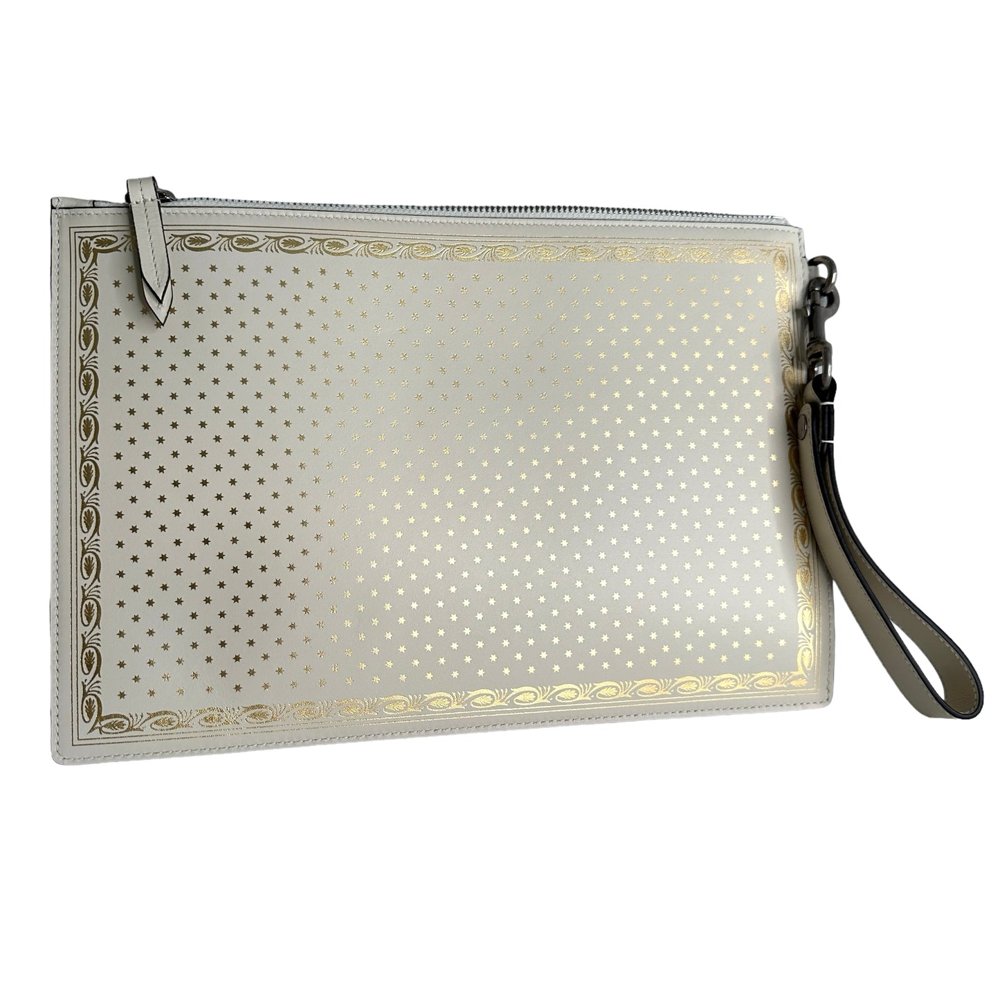 Cream & Gold Clutch