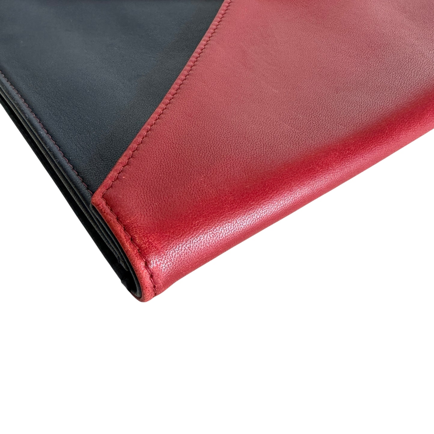 Red & Navy Clutch