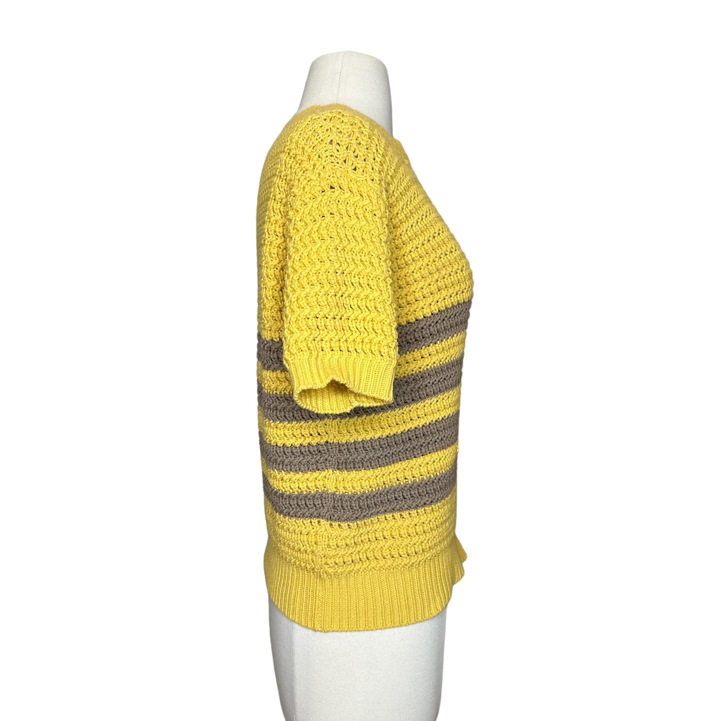 Yellow Knit Top - S