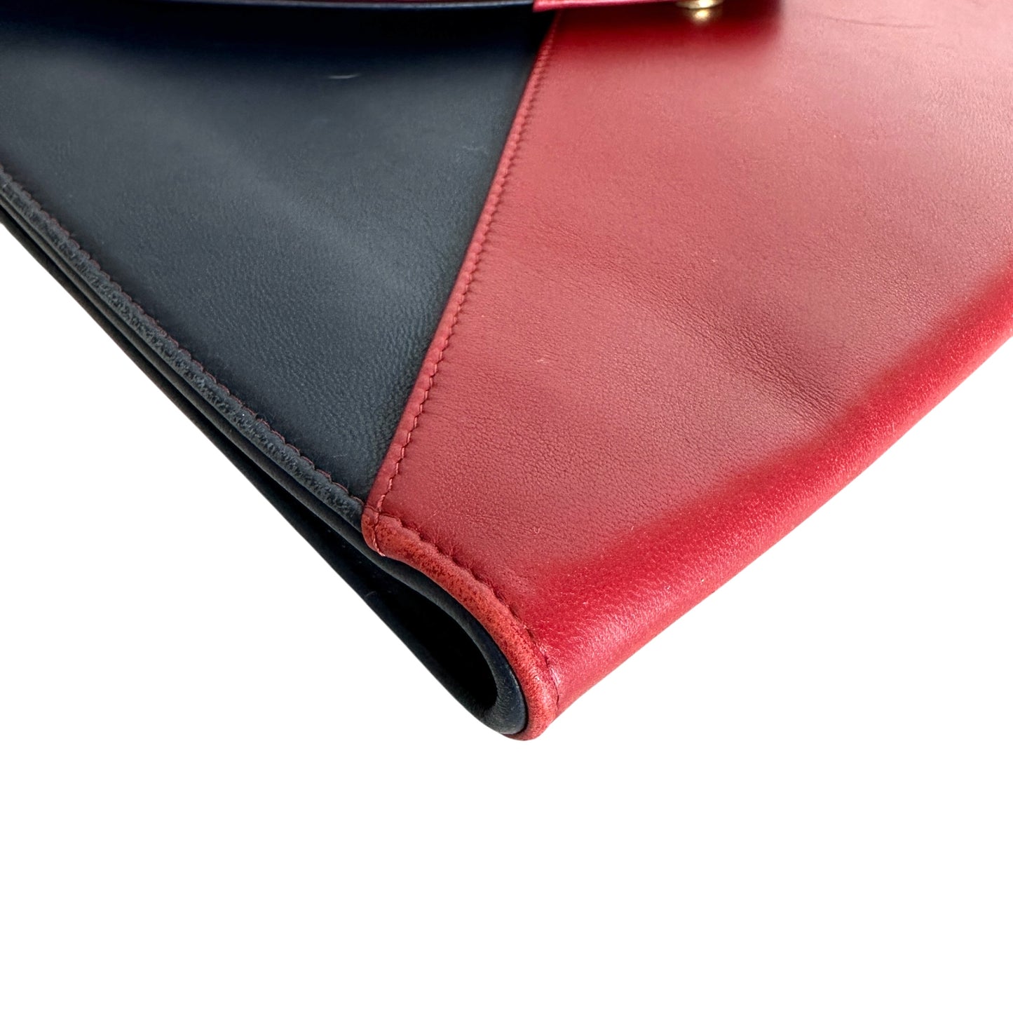 Red & Navy Clutch