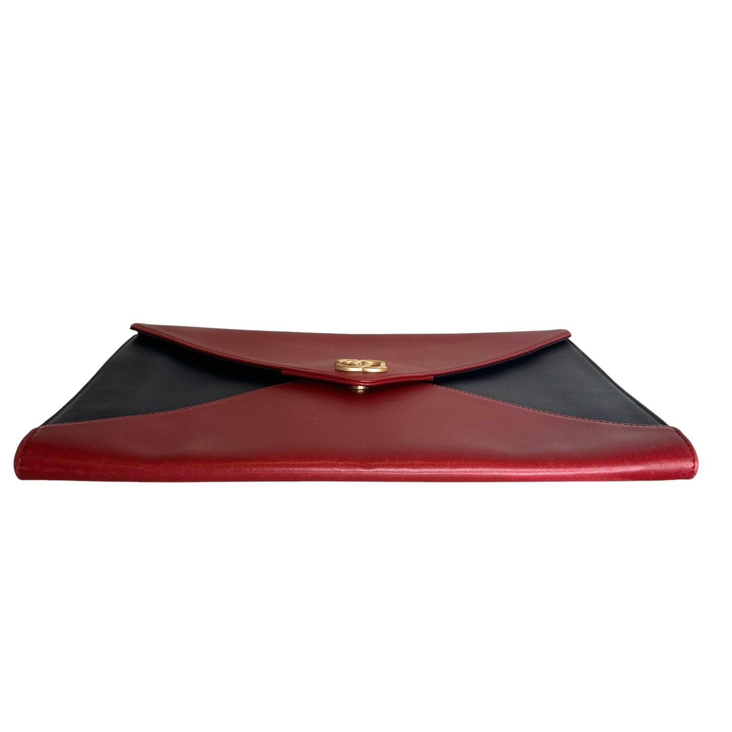 Red & Navy Clutch