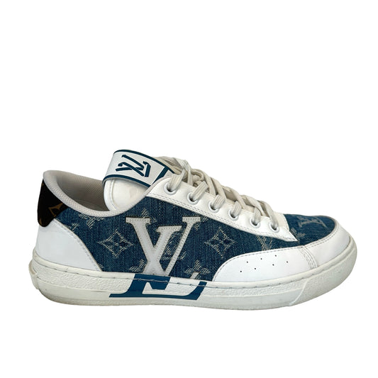 Denim Monogram Sneakers - 8