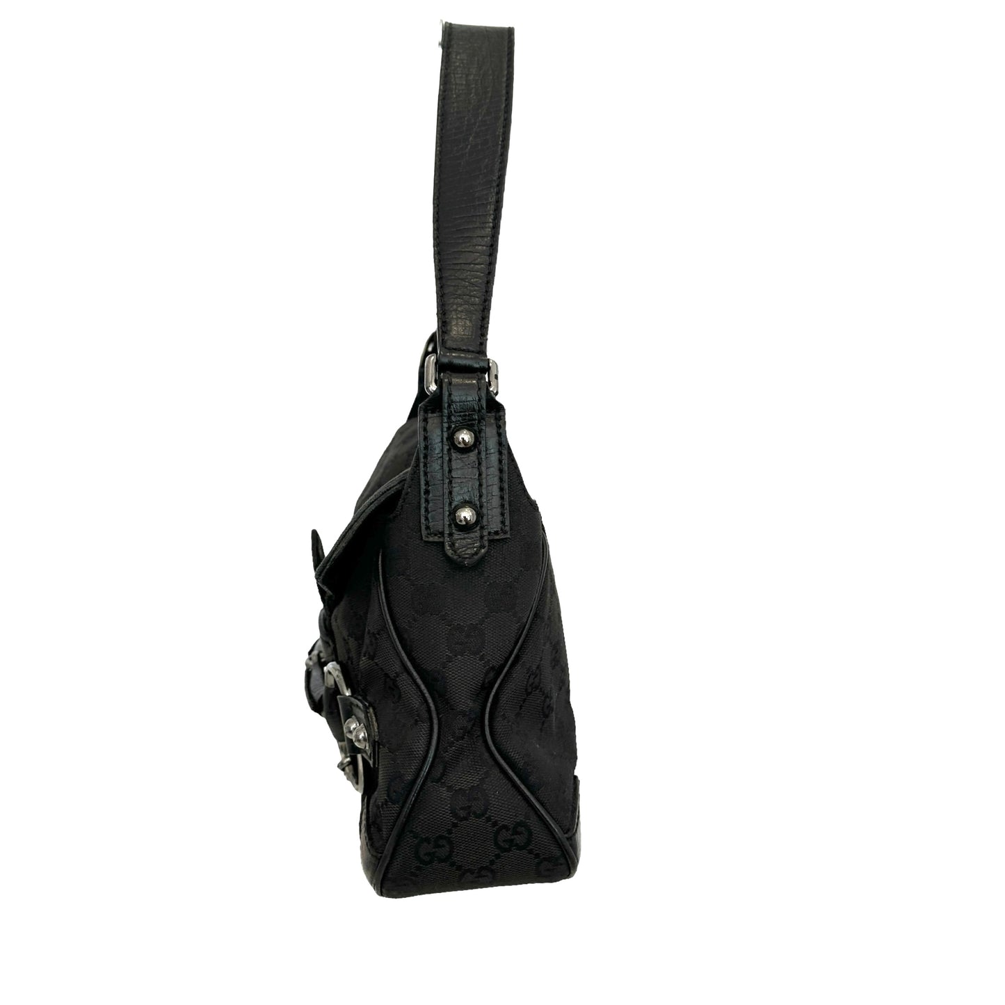 Vintage Black Monogram Bag