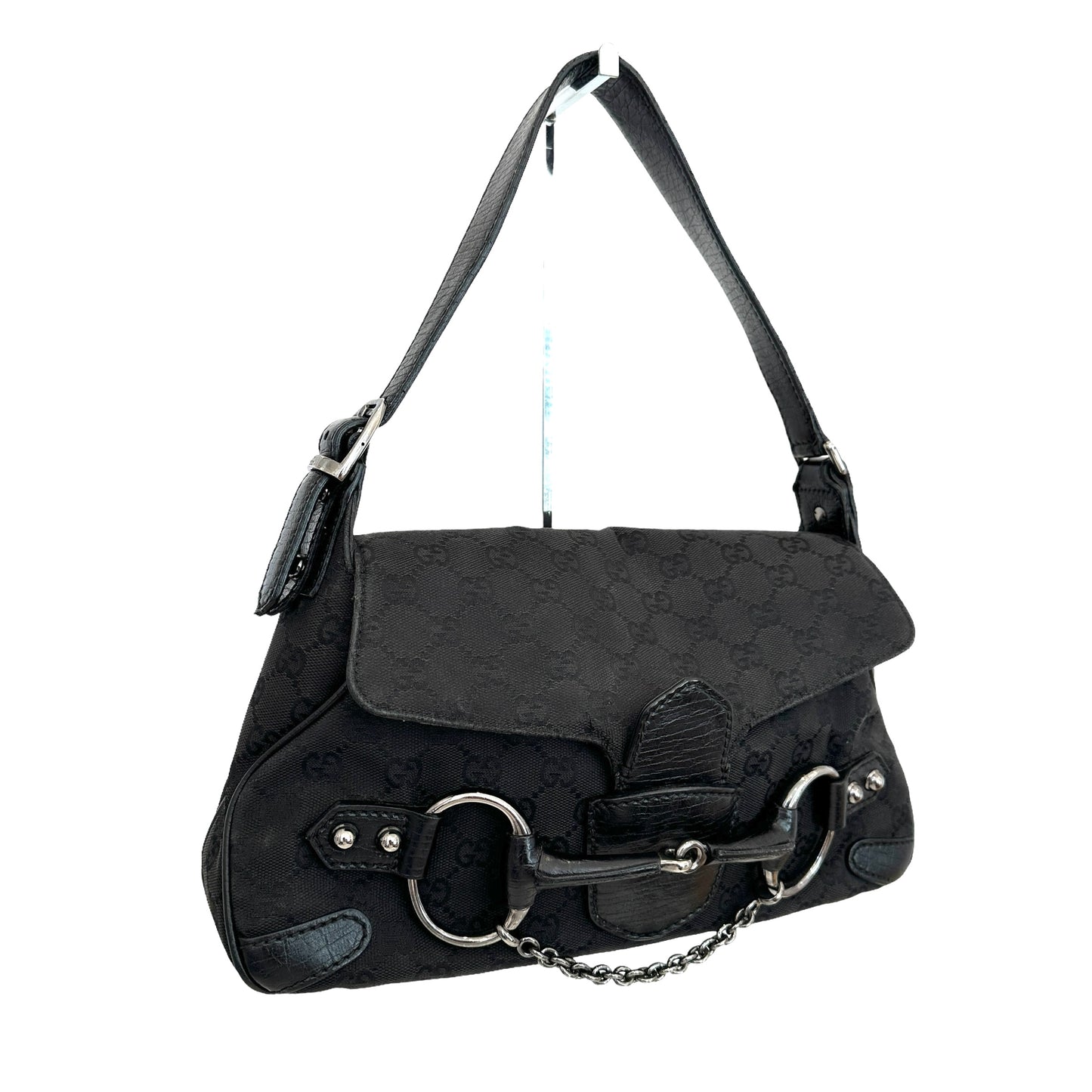 Vintage Black Monogram Bag